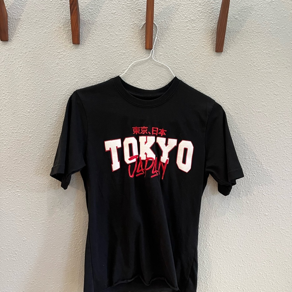 Eighty Eight Black and Red Tokyo Tee